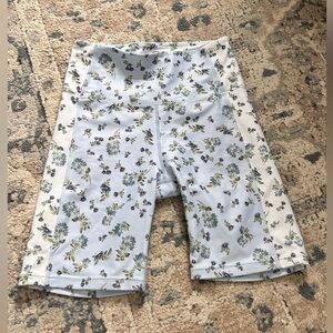 Sage Women's Blue Floral Shorts